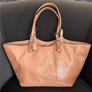 Coach Pink Leather Purse